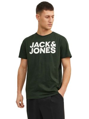 T-Shirt JACK & JONES 12151955 Large Print Mountain