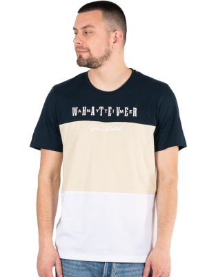 Κοντομάνικη Μπλούζα T-Shirt Paco & CO 2331006 Navy