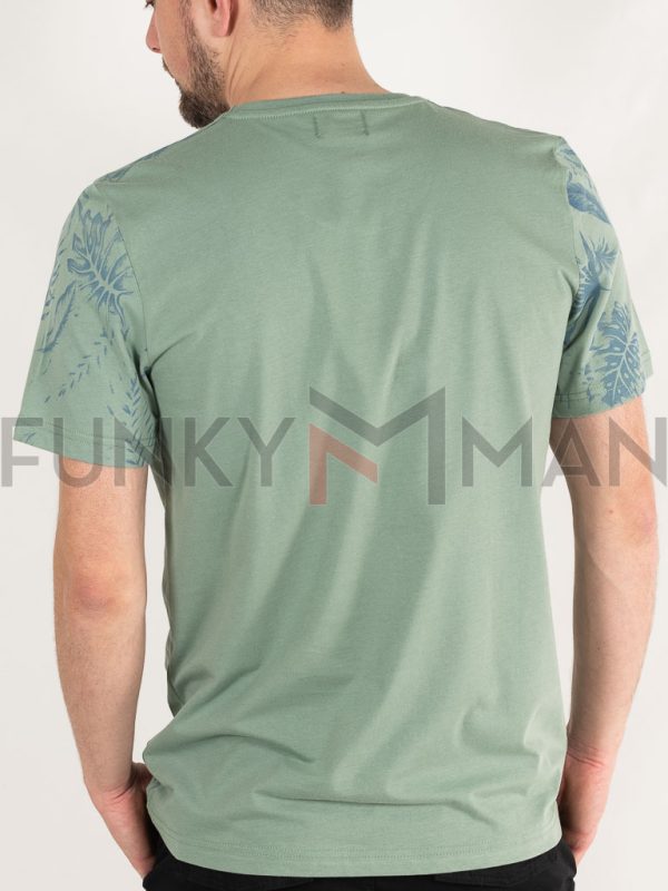 Κοντομάνικη Μπλούζα T-Shirt Paco & CO 2331015 Mint