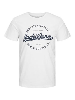 T-Shirt JACK & JONES 12236150 Λευκό