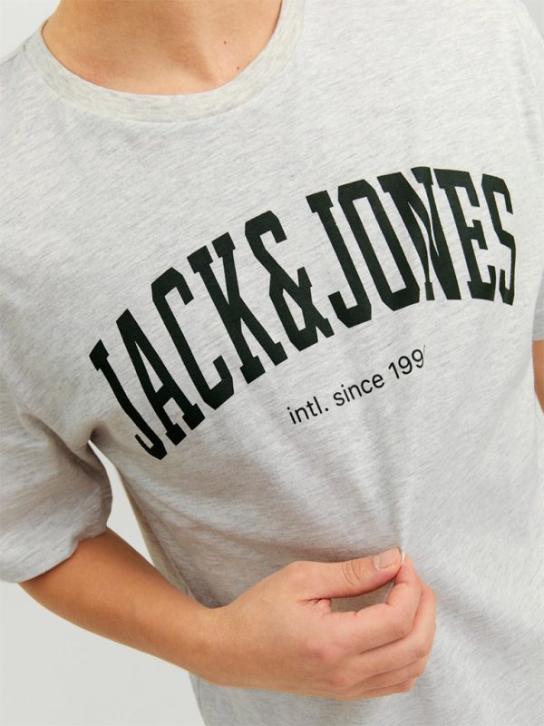 T-Shirt JACK & JONES 12236514 White Mel