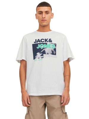 T-Shirt JACK & JONES 12239462 Λευκό
