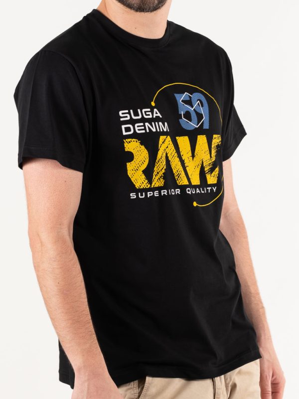 Κοντομάνικο T-Shirt SUGA 2462 Μαύρο