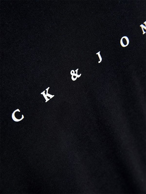 Relaxed Fit T-Shirt JACK & JONES 12234746 Μαύρο