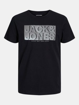 T-Shirt JACK & JONES 12235181 Μαύρο