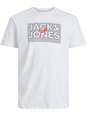 T-Shirt JACK & JONES 12235210 Λευκό