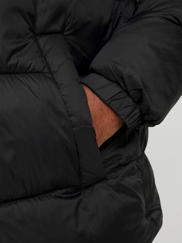 Puffer Jacket σε Μεγάλα Μεγέθη JACK & JONES 12236356 Μαύρο