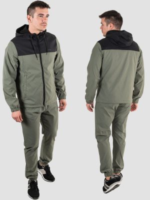 Jacket Teck fabric DOUBLE MJK-1001 Green