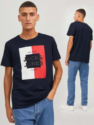 T-Shirt JACK & JONES 12235179 Navy