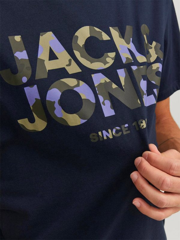 T-Shirt JACK & JONES 12235189 Navy