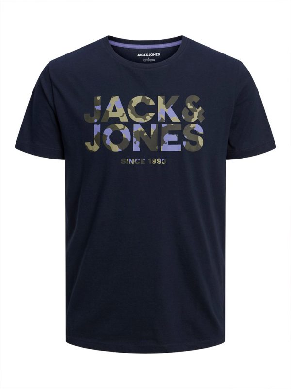 T-Shirt JACK & JONES 12235189 Navy
