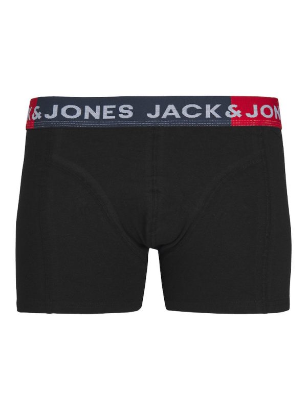 Σετ 3άδα Boxer JACK & JONES 12237415 Μαύρο