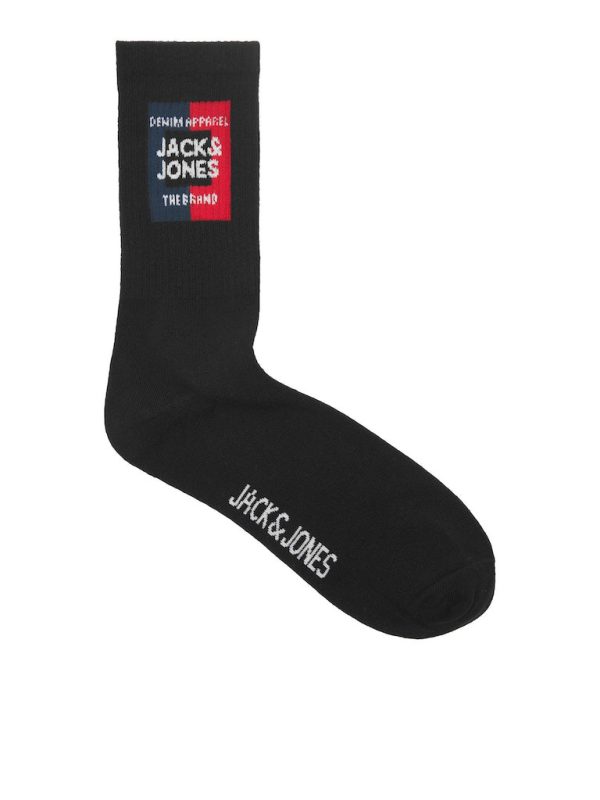 Σετ 5άδα Κάλτσες JACK & JONES 12237458 One Size 5 PACK Μαύρο