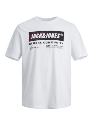 T-Shirt JACK & JONES 12242087 Λευκό