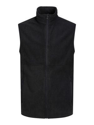 Αμάνικο Fleece Jacket Jack & Jones 12244871 Μαύρο
