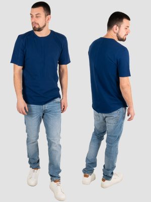 Κοντομάνικη Μπλούζα T-Shirt Paco 2331088 Μπλε