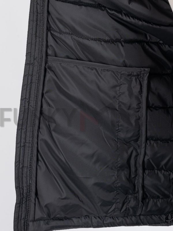 Puffer Jacket DOUBLE MJK-185 Μαύρο