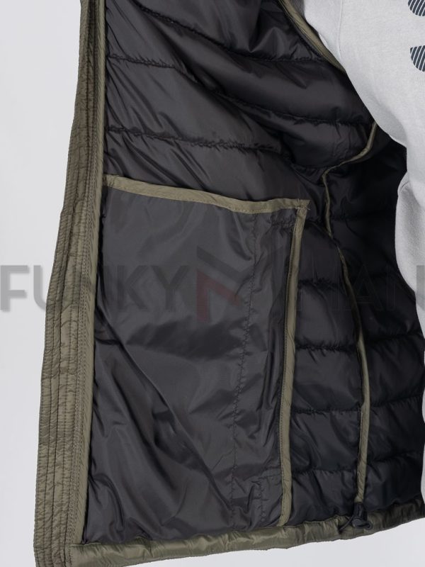 Puffer Jacket DOUBLE MJK-185 Χακί