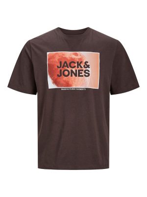 T-Shirt JACK & JONES 12243918 Brown