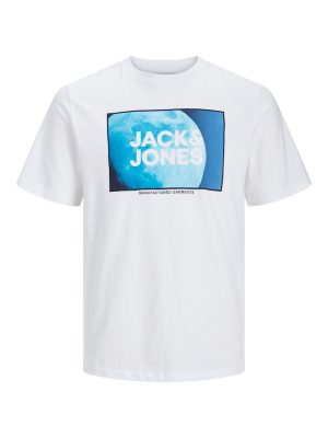 T-Shirt JACK & JONES 12243918 Λευκό