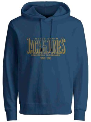 Hoodie JACK & JONES 12251306 Μπλε