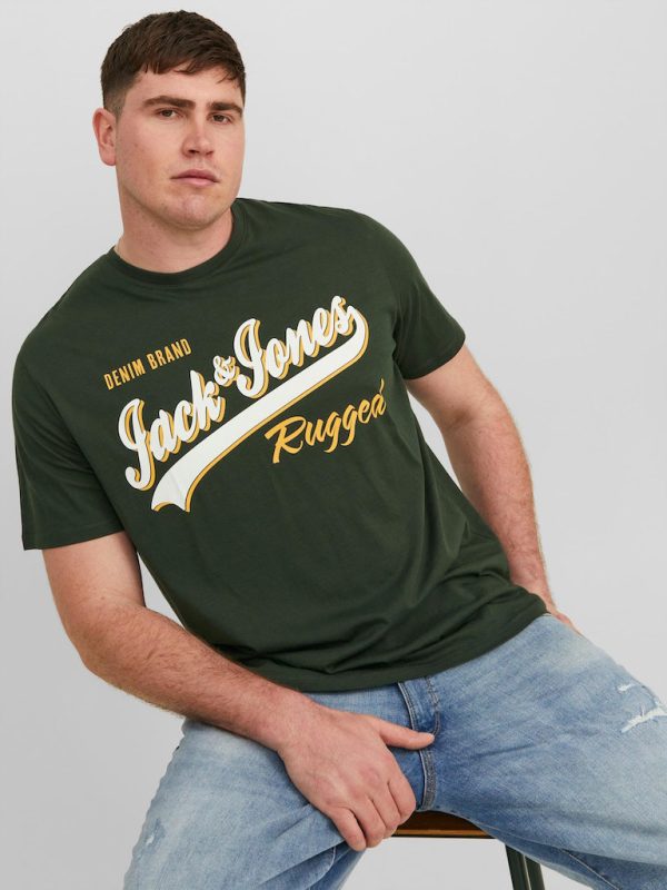T-Shirt σε Μεγάλα Μεγέθη JACK & JONES 12243611 Mountain View