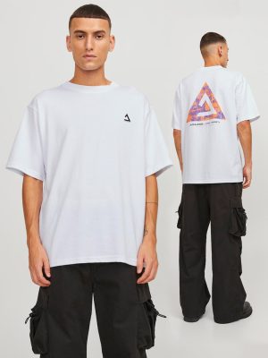T-Shirt JACK & JONES 12253435 Λευκό