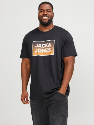 T-Shirt σε Μεγάλα Μεγέθη JACK & JONES 12254906 Dark Blue