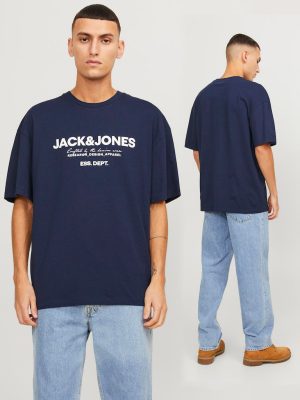 T-Shirt JACK & JONES 112247782 Navy
