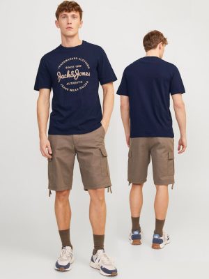 T-Shirt JACK & JONES 12247972 Navy