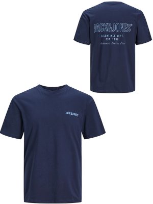 T-Shirt JACK & JONES 12248615 Navy