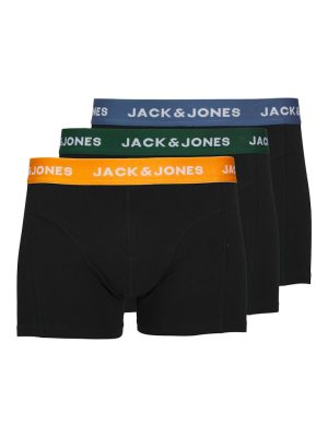 Σετ 3άδα Boxer JACK & JONES 12250203 DK Green Black
