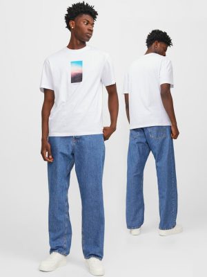 T-Shirt JACK & JONES 12250421 Λευκό