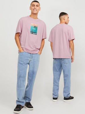 T-Shirt JACK & JONES 12250421 Pink
