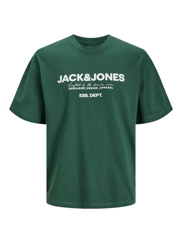 T-Shirt σε Μεγάλα Μεγέθη JACK & JONES 12251052 DK Green