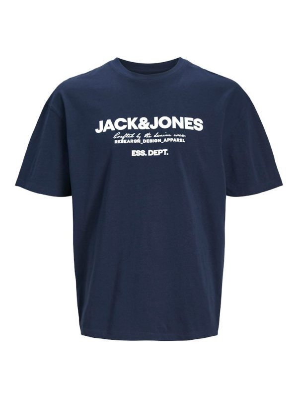 T-Shirt σε Μεγάλα Μεγέθη JACK & JONES 12251052 Navy