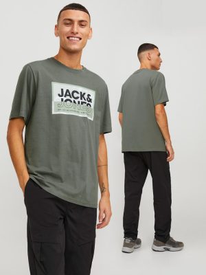 T-Shirt JACK & JONES 12253442 Green