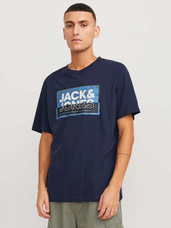 T-Shirt JACK & JONES 12253442 Navy