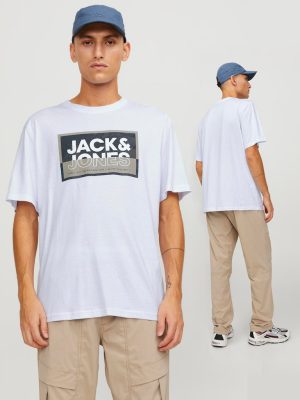 T-Shirt JACK & JONES 12253442 Λευκό