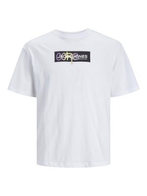 T-Shirt JACK & JONES 12253477 Λευκό