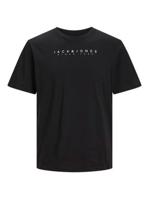T-Shirt JACK & JONES 12247985 Μαύρο
