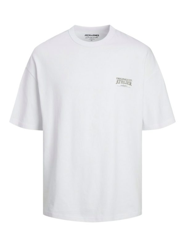 T-Shirt JACK & JONES 12252644 Λευκό