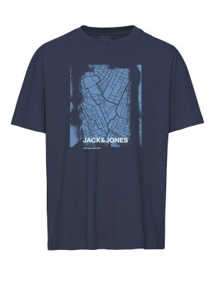 T-Shirt JACK & JONES 12256172 Navy