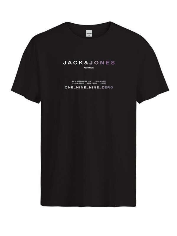 T-Shirt JACK & JONES 12256771 Μαύρο