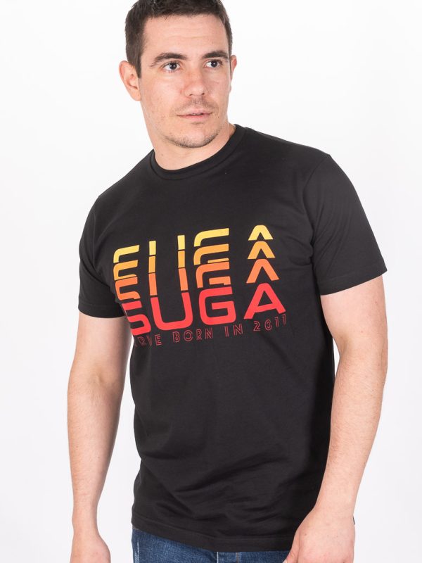 Κοντομάνικο T-Shirt SUGA 3406 Μαύρο