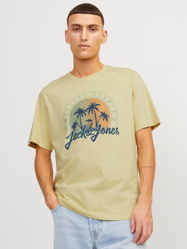 T-Shirt JACK & JONES 12249266 French Vanilla