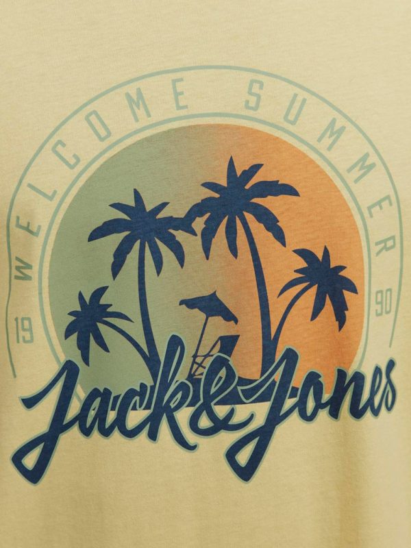 T-Shirt JACK & JONES 12249266 French Vanilla
