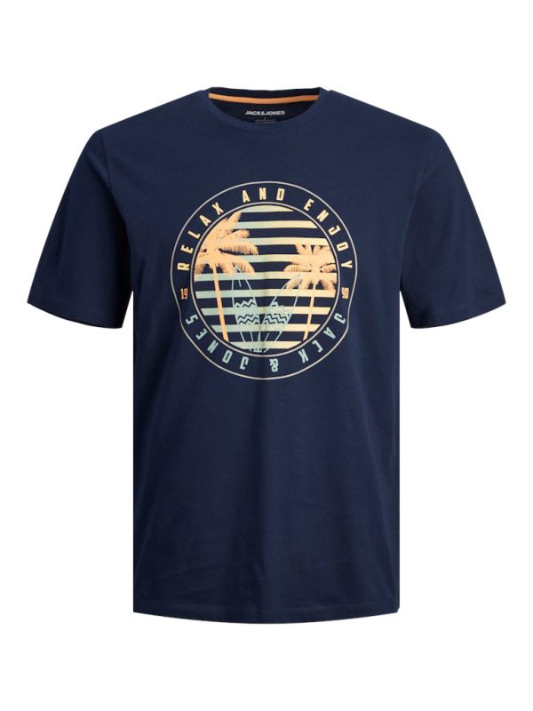 T-Shirt JACK & JONES 12249266 Navy