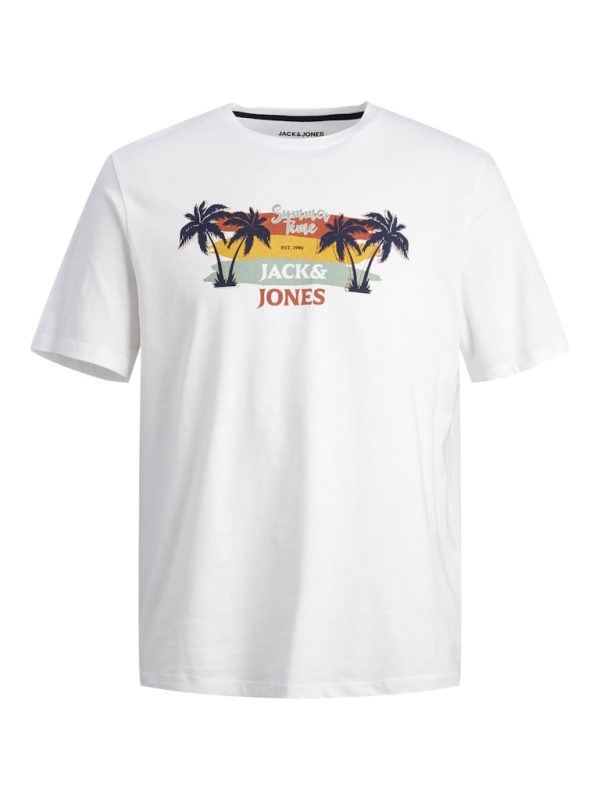 T-Shirt JACK & JONES 12249266 Λευκό