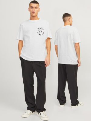 T-Shirt Με Τσεπάκι JACK & JONES 12250435 Cloud Dancer